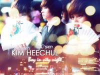 KIM HEECHUL boy in city night