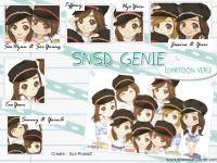 SNSD GENIE [Cartoon Ver.]