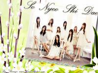 SNSD With Flower