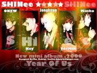 SHINee New mini album , 2009 Year 0f us