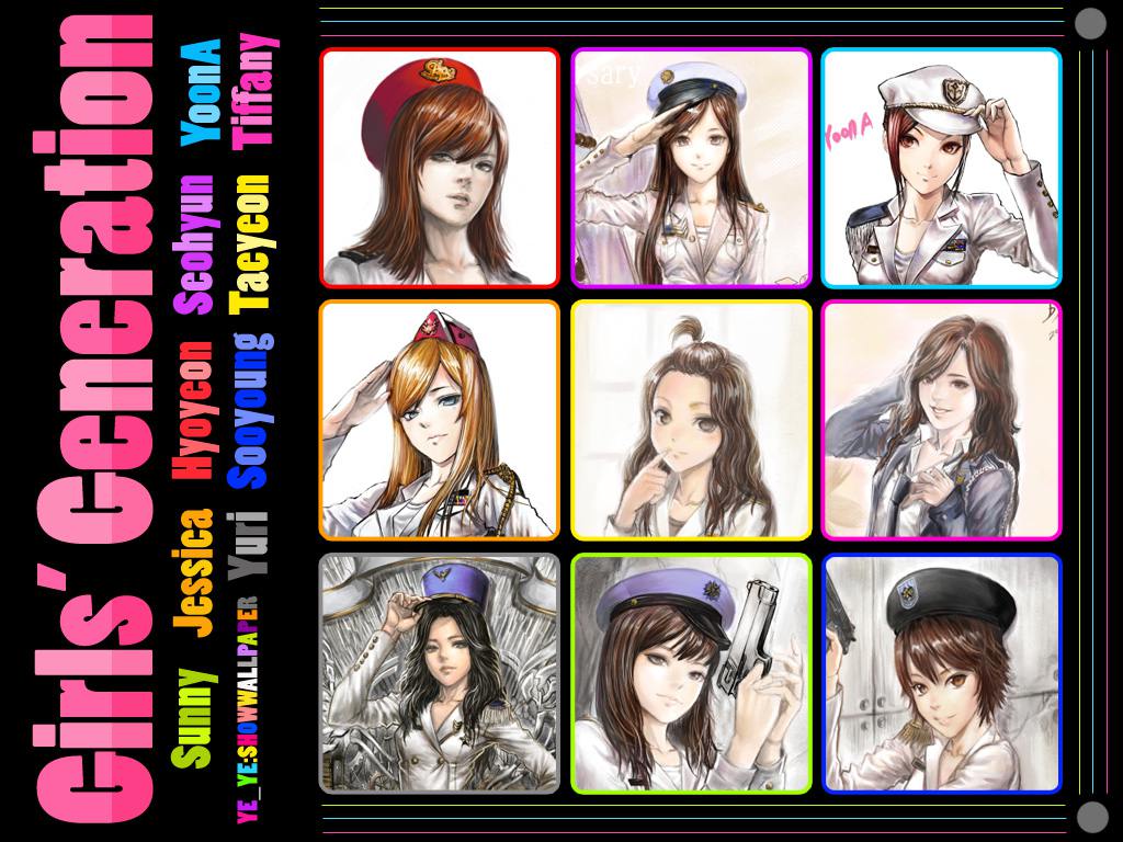 Snsd Cute Cartoon