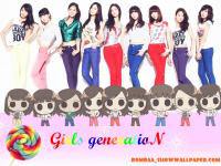 SNSD AND SNSD CARTOON VER.2