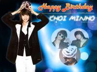 Happy Birthday - Minho !! 091209