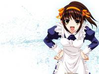 wallpaper suzumiya Haruhi