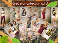 Snsd star collection card