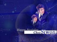Happy Birthday "Choi Siwon"___10.02.10