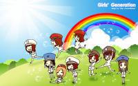 Girls' generation - Genie Cartoon ver. w