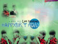 Happy birthday Lee hyukjae ;  D