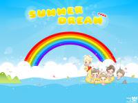 TVXQ - Summer dream cartoon