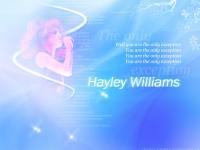 Hayley is the only exception