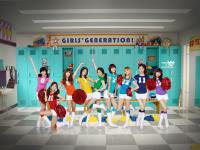 Girls' generation - SPOA cheer girl in cheer room