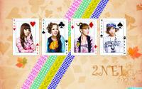 2NE1:Poker Card  <wide> 