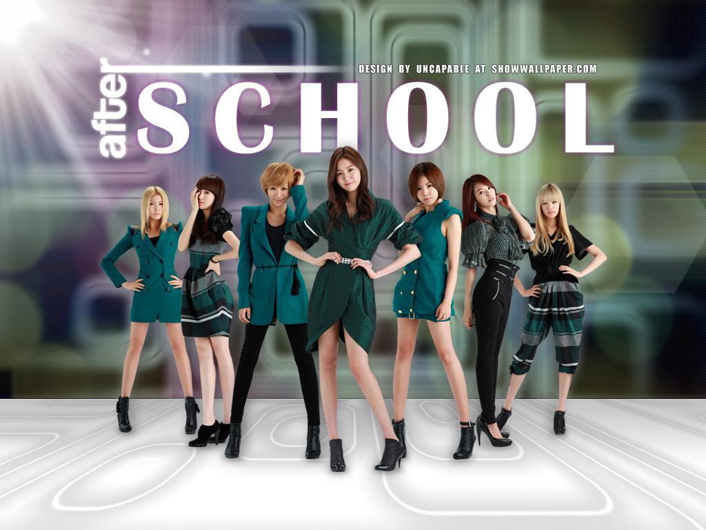 After School is a South Korean girls band k-pop cute korean girls actress wallpapers of Pledis Entertainment formed in 2009. After School k-pop cute korean girls actress wallpapers, where the members are added or withdrawn by  Park Kahi, JungAh Kim, Lee Jooyeon, Uee, Raina, Nana, Lizzy and E-Young: