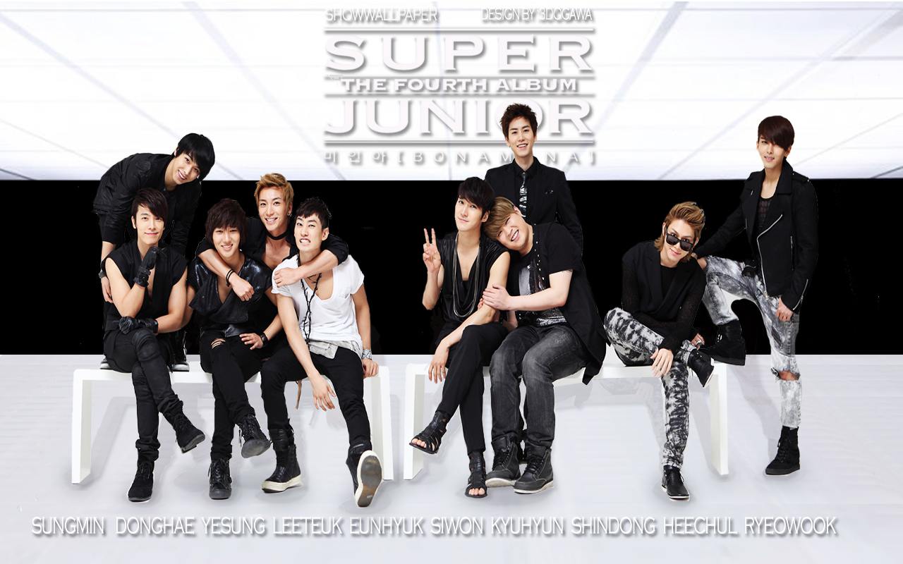 Super Junior quot;BONAMANAquot; Wallpaper