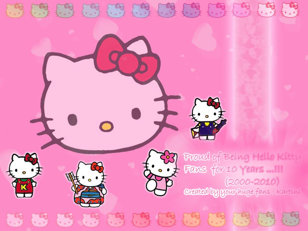 Being Hello Kitty Fans Wallpaper by Kartini.