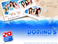 Domino Pizza SNSD'