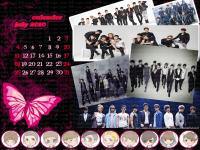 Super Junior _calender july 2010