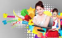 yoona & sooyoung -samsung