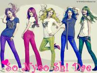 Cartoon Art SNSD