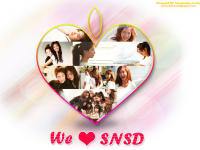 We love SNSD