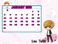 super junior:calendar_lee teuk 01