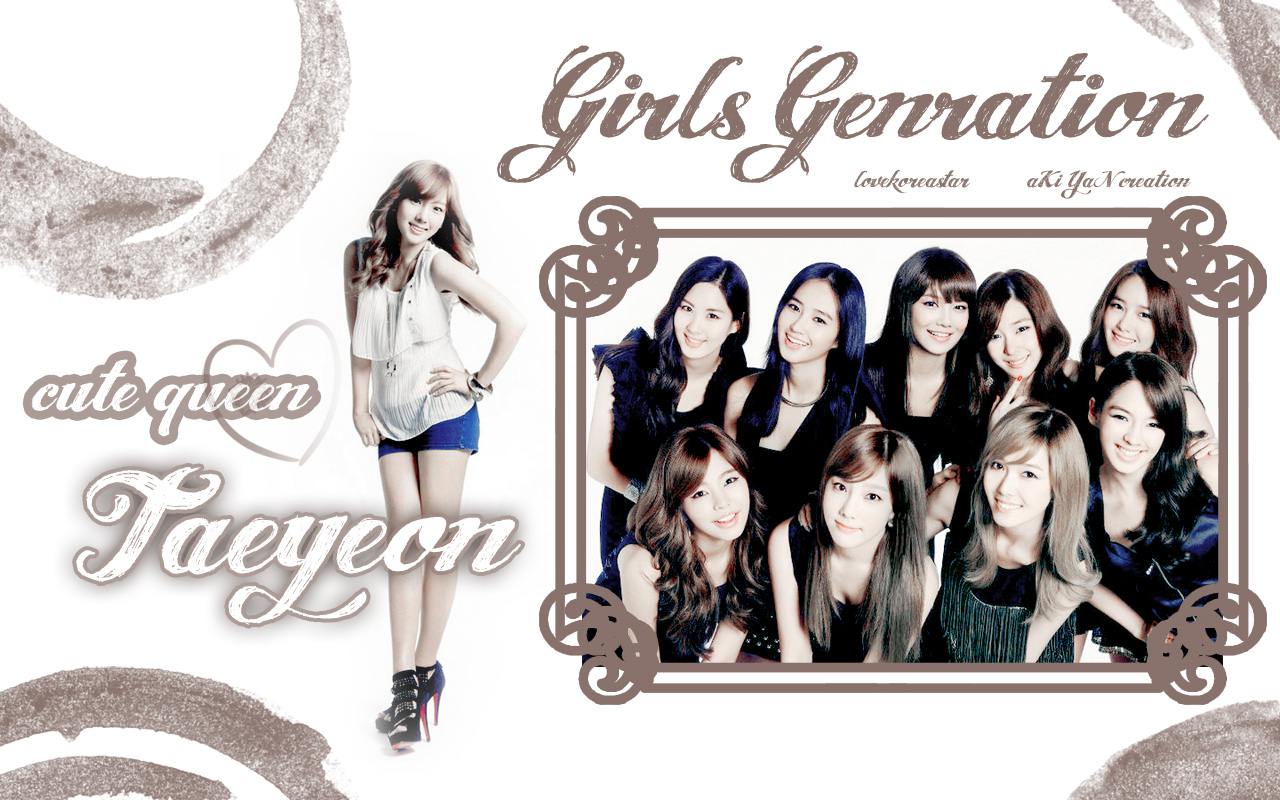 Taeyeon @ Girls' Generation Wallpaper 2 [widescreen]