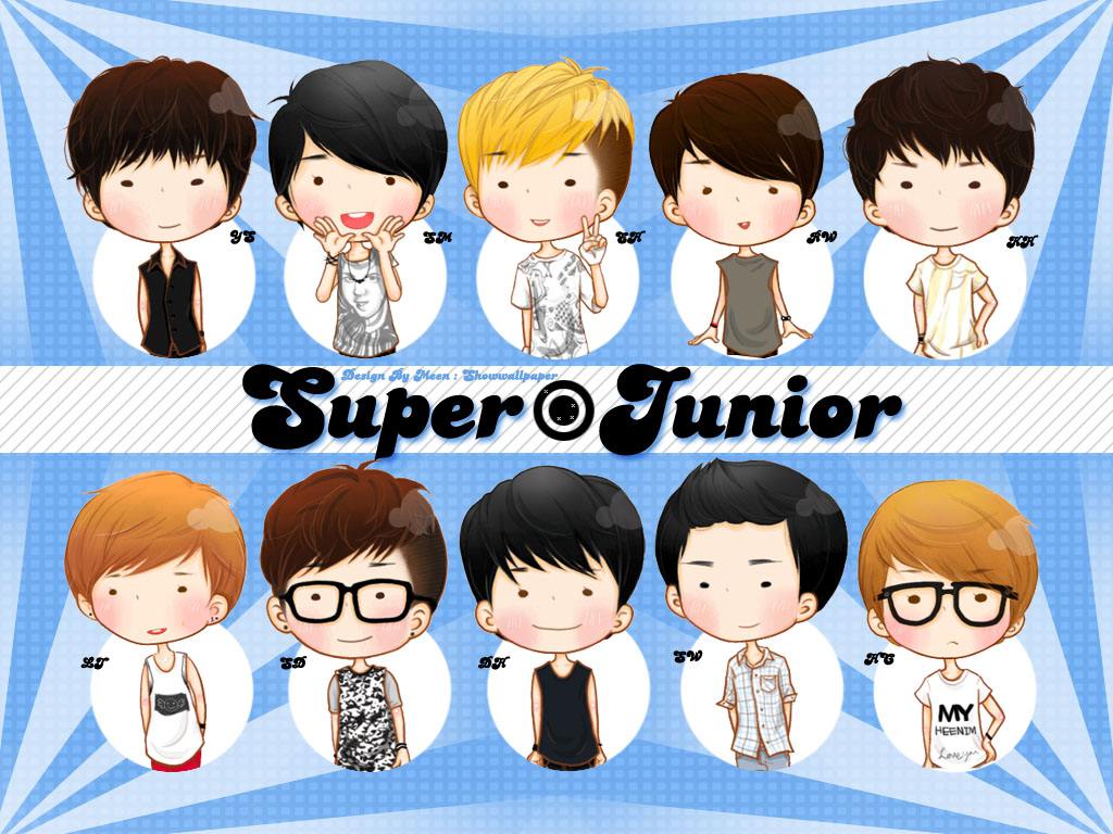  Super Junior Cartoon ...... ((   )),