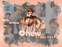 Happy B'day to..Onew Shinee