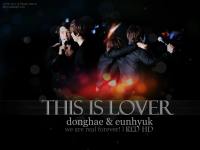 donghae & eunhyuk l ' THIS IS LOVER