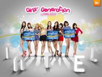 Snsd Intel with 3d white