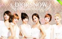 SNSD : DIOR SNOW BEAUTIFUL GIRLS