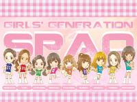 SNSD : SPAO Ver. Cartoon