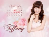 Tiffany April calendar