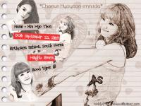 SNSD Notebook :: Hyoyeon Version