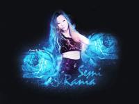 SEMI [RANIA] : BLUE ROSE *