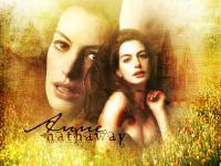 Anne Hathaway with meadow