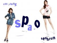 sooyoung & seohyun spao