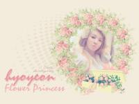 hyoyeon flower princess