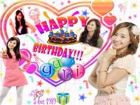 SNSD_KwonYuri_happy birthday