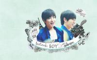 leeteuk; boy in my dream.