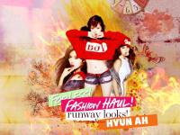 Hyun Ah ,, Buble Pop Buble Hot