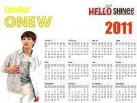 SHINee Onew 2011 Calendar
