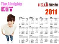 SHINee Key 2011 Calendar