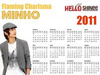 SHINee Minho 2011 Calendar