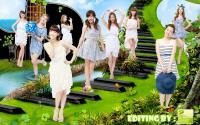 SNSD on Music garden :D