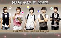 MBLAQ goes to school