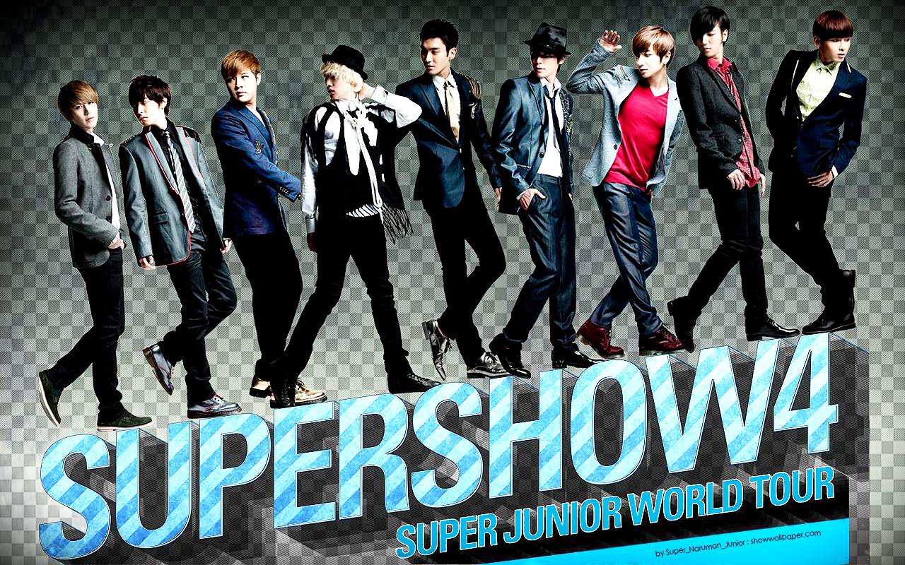 SS4 Super Junior world tour Wallpaper by Super_Naruman_Junior