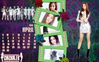 Calendar April 2012 Set ::Seohyun::
