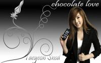 snsd taeyeon chocolate love