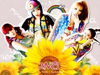 2NE1 color colorful ^w^